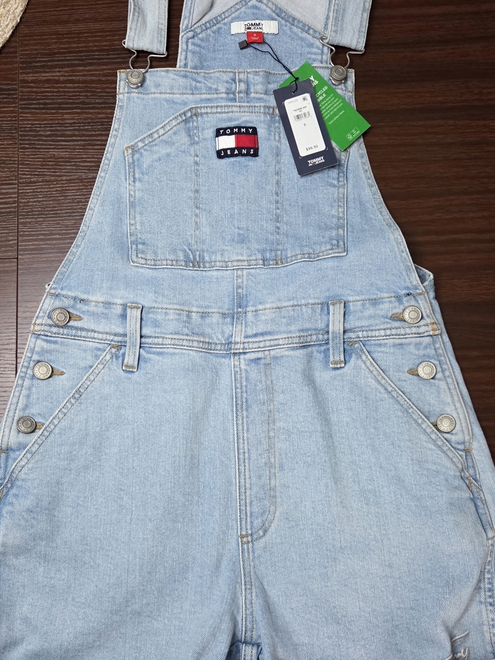 Tommy Jean Light Blue Denim Overalls - Women's